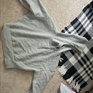 Old Navy Light Gray Women's Cowl Neck Sweater